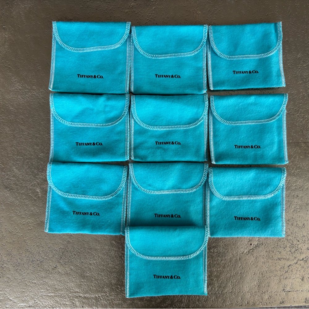 Tiffany & Co pouch bundle